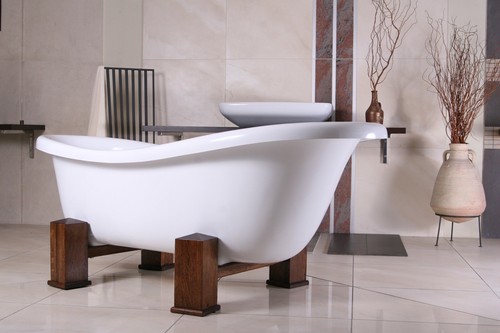 Premium badewanne retro mit - retro,