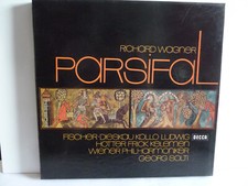 Vinyl 5-LP-Box Wagner Parsifal Georg Solti DECCA STF 25079-D/1-5 Germany 1973