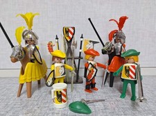 Playmobil 3265 Ritter Ritterburg Turnier Turnieritter Klicky Chrom