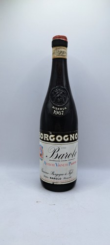 Barolo borgogno riserva 1967 - borgogno,