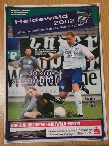 Stadionzeitung gütersloh - stadionzeitung,