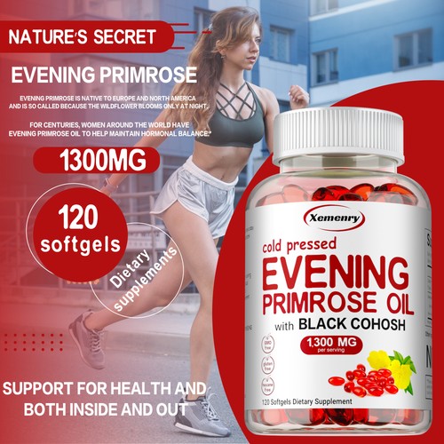 Evening primrose oil - 120pcs,