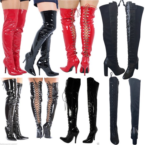Neu unisex overknee - neu, overknee-stiefel