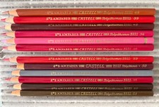 12 x A. W. FABER • CASTELL • Polychromos •9201 diverse Farben • Mix • ...