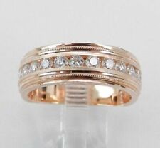 14K Rose Vergoldet 2.Ct Herren
