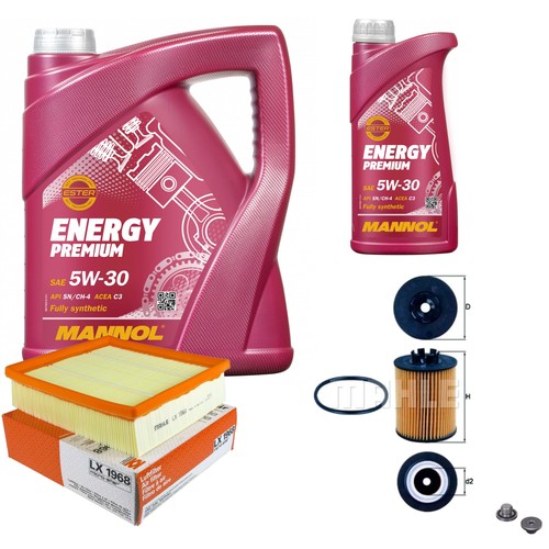 Mahle inspektionspaket - mahle, 6l