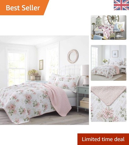Laura ashley queen quilt set - ashley,