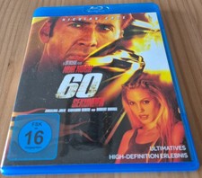 BLU-RAY - NUR NOCH 60 SEKUNDEN - NICOLAS CAGE - ANGELINA JOLIE - WIE NEU
