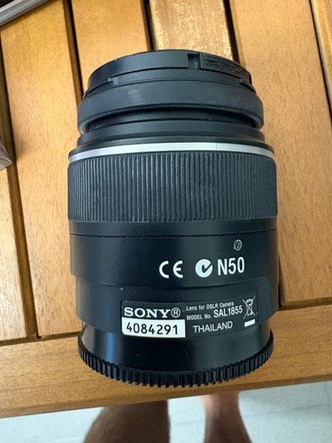 Sony alpha sal1855 mm - 18-55,
