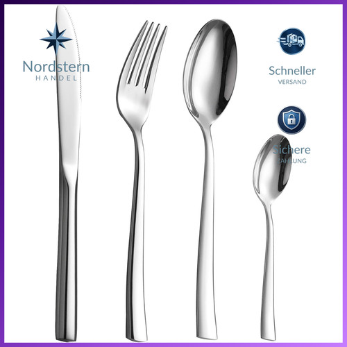 Besteckset teilig edelstahl - besteckset, 24-teilig