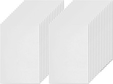 95 Stück Weiße A6 Blanko