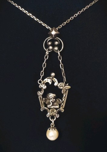 Anhänger silber vintage antik - anhänger,
