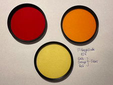 Farb - Filter - Satz 82 mm Rot / Orange / Gelb Super High Resolution