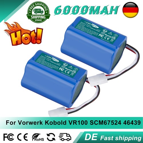 Akku für staubsauger - 2x,