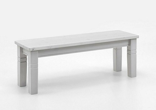 Massivholz sitzbank 130cm - massivholz,