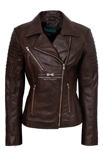 Damenmode lederjacke braun - damenmode,