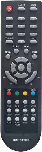 Dsr581hd ersatzfernbedienung - dsr581hd,