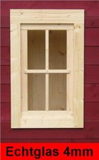 Gartenhausfenster 35x60cm mit