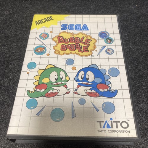 Bubble bobble sega master - bobble,