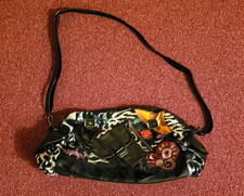 Desigual Tasche Stoff Bunt 35 X 25 X 15