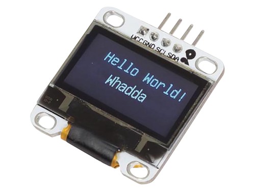 Velleman oled display wpi438 - velleman,