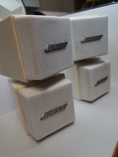 2 x Bose / Acoustimass Doppel - Cube-System Satelitten AM5  WEIß