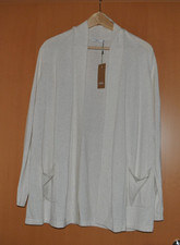 Cecil Strickjacke/Open Cardigan mit Taschen Gr. L in der Farbe Creme