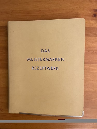 Das meistermarken rezeptwerk - das,