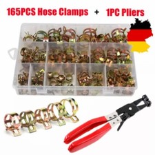 165tlg Benzin Schlauchschellen