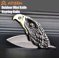 Edelstahl Taschenmesser. Adler Messer.  Schlüsselanhänger Messer. Top Geschenk. 