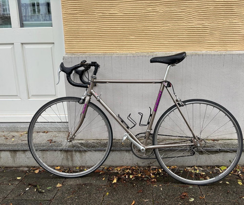 Nishiki rennrad silber lila - rennrad, silber/lila
