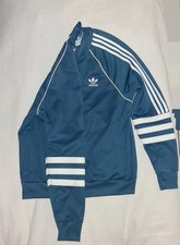Adidas Originals Firebird Jacke Herren M Türkis Trainingsjacke Vintage Trefoil