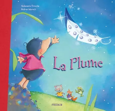 Plume heidemarie brosche - la,