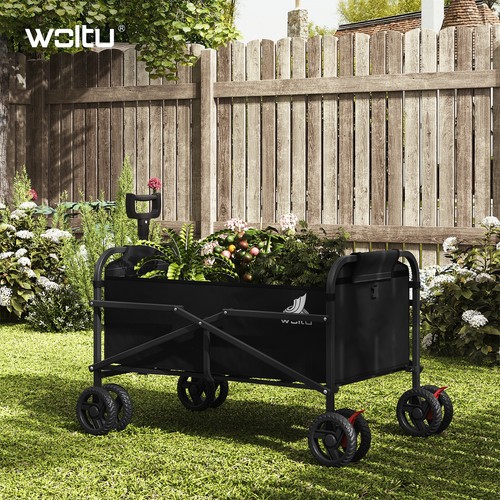 Woltu bollerwagen faltbar - bollerwagen,