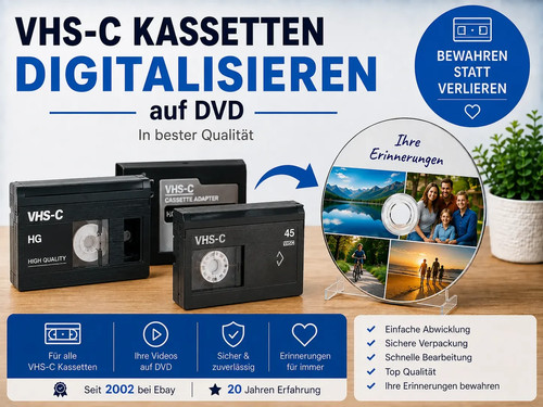 Vhs kassetten digitalisieren - kassetten,