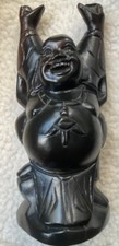 Figur Deko glücklicher, lachender Buddha