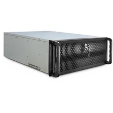 19 Zoll 4HE Servergehäuse IPC Server 4U-4129L, o.PSU