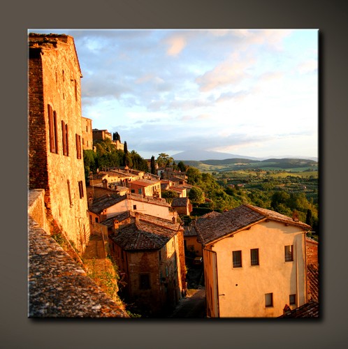 Toscana leinwand bild toskana - leinwand,