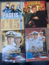 dvd konvolut   JAG Staffel 2.komplett+6.1, CSI MIAMI 4.Staffel , Die Profis 1.St