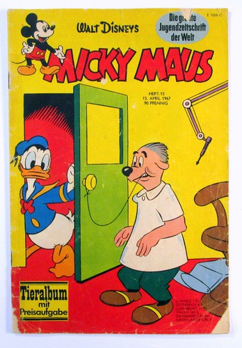 Micky maus 1967 heft vom - micky, 15