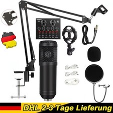 Home Recording Studio Bundle Vocal Condenser Mic Kit Headphones Mixer Interface