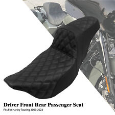 Schwarz 2-Up Fahrer Beifahrer