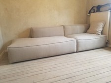 Ferm Living Catena Sofa Rich Linen Natural / ähnlich Core Trio