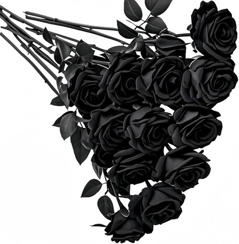 12er set künstliche - set, rosen