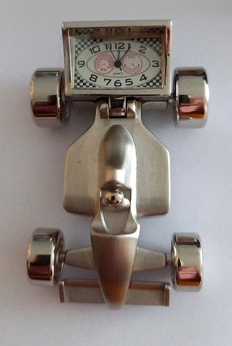 Miniatur formel uhr metall - 1,