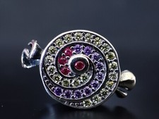 Charms Bonbons Bunt Süßigkeiten Süß Zucker Dangle Bead Anhänger Silber 925