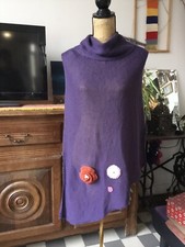 Desigual poncho m - poncho, wolle