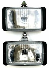 2x Fernscheinwerfer 12V 24V Zusatzscheinwerfer IP54 Schutzkappe Scheinwerfer E20