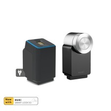 ekey Fingerprint Schwarz inkl. Nuki Smart Lock 2.0 Pro schwarz