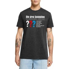 Die Drei Fragezeichen Detektive Visitenkarte Männer Premium Bio T-Shirt